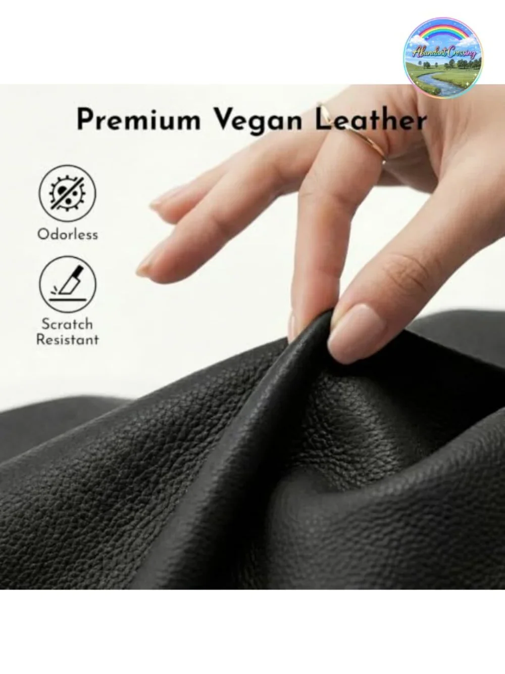Bucket Purse Vegan Leather Top Handle Handbag Detachable Pouch